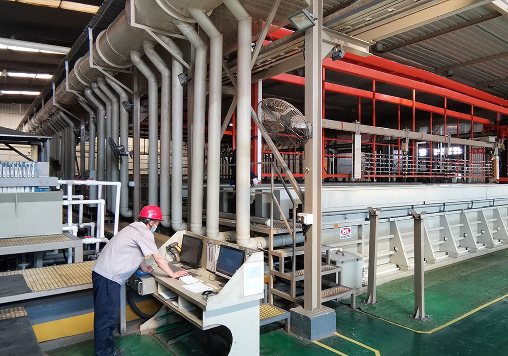 钨合金防腐抽油杆--自动化电镀生产线